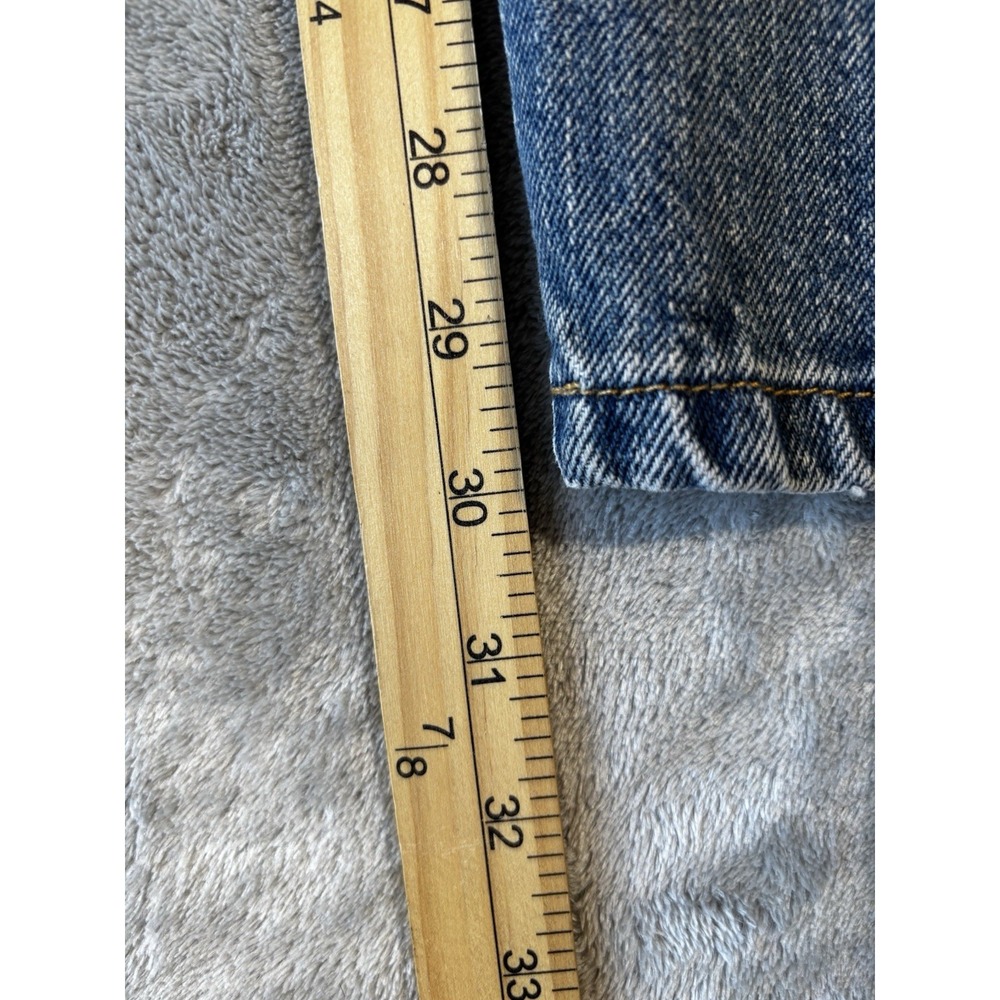 Signature By Levi Strauss jeans Mens 38x30 Blue straight Size faded coloring - Picture 10 of 11